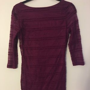 Forever 21 Purple Bodycon Dress